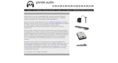 Desktop Screenshot of panda-audio.com